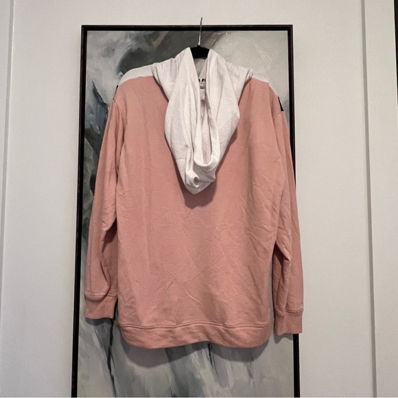 PINK Victoria secret long sleeve half zip hoodie L - Picture 7 of 7